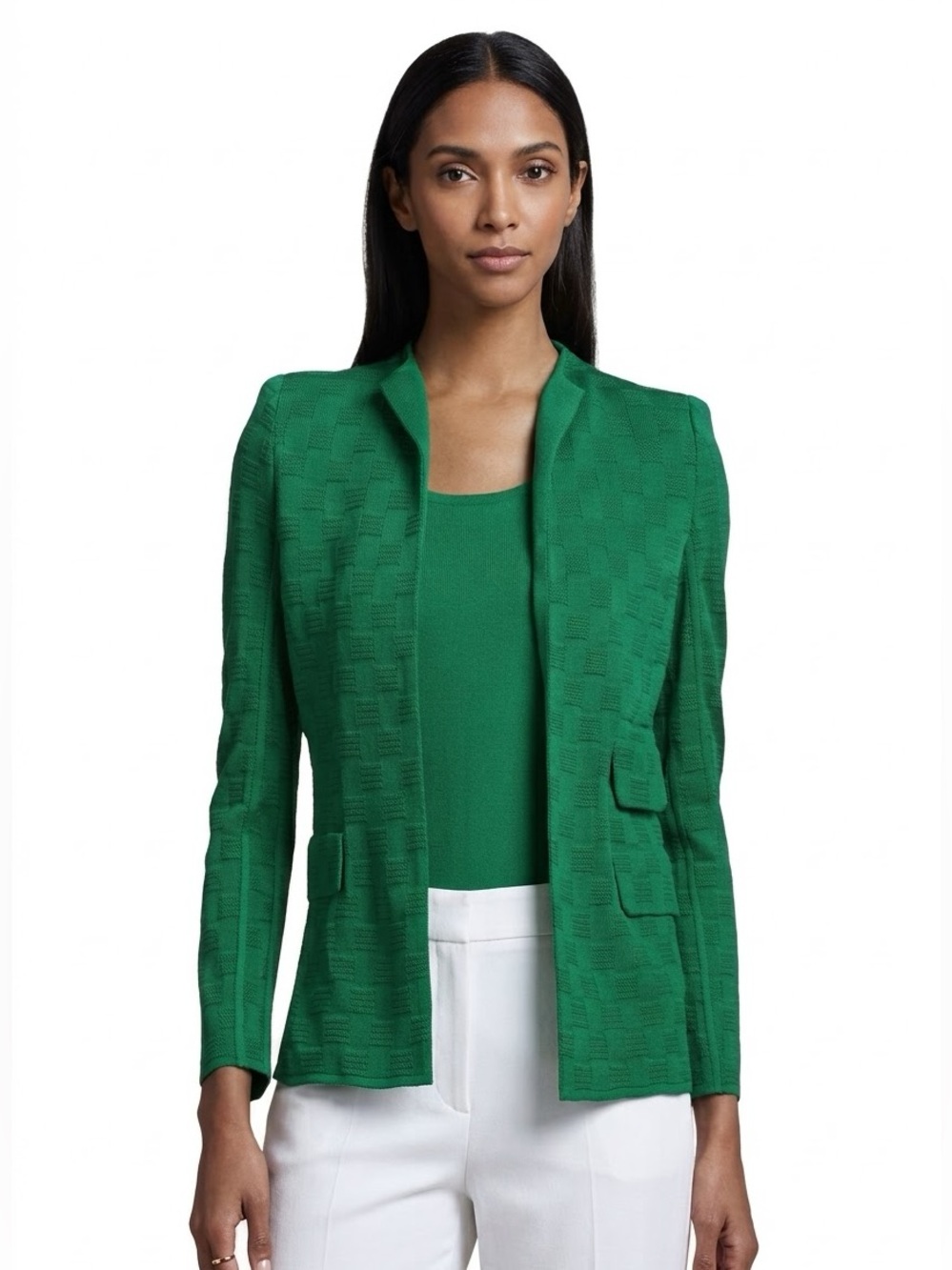 Misook Lilly Textured Jacket size M